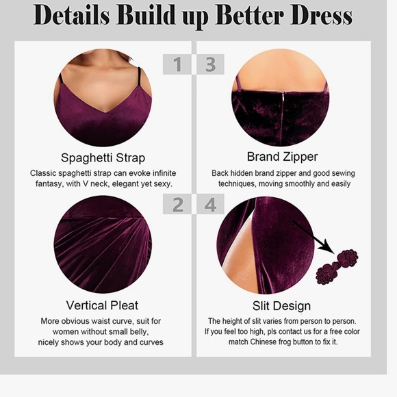 Babalet Women's Sexy Ruched Cocktail Party Dress - Picture 4 of 8